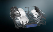 Siemens SN63EX04TE iQ300 Geschirrspüler – vollintegriert, 60 cm – Oberkorb mit Geschirr