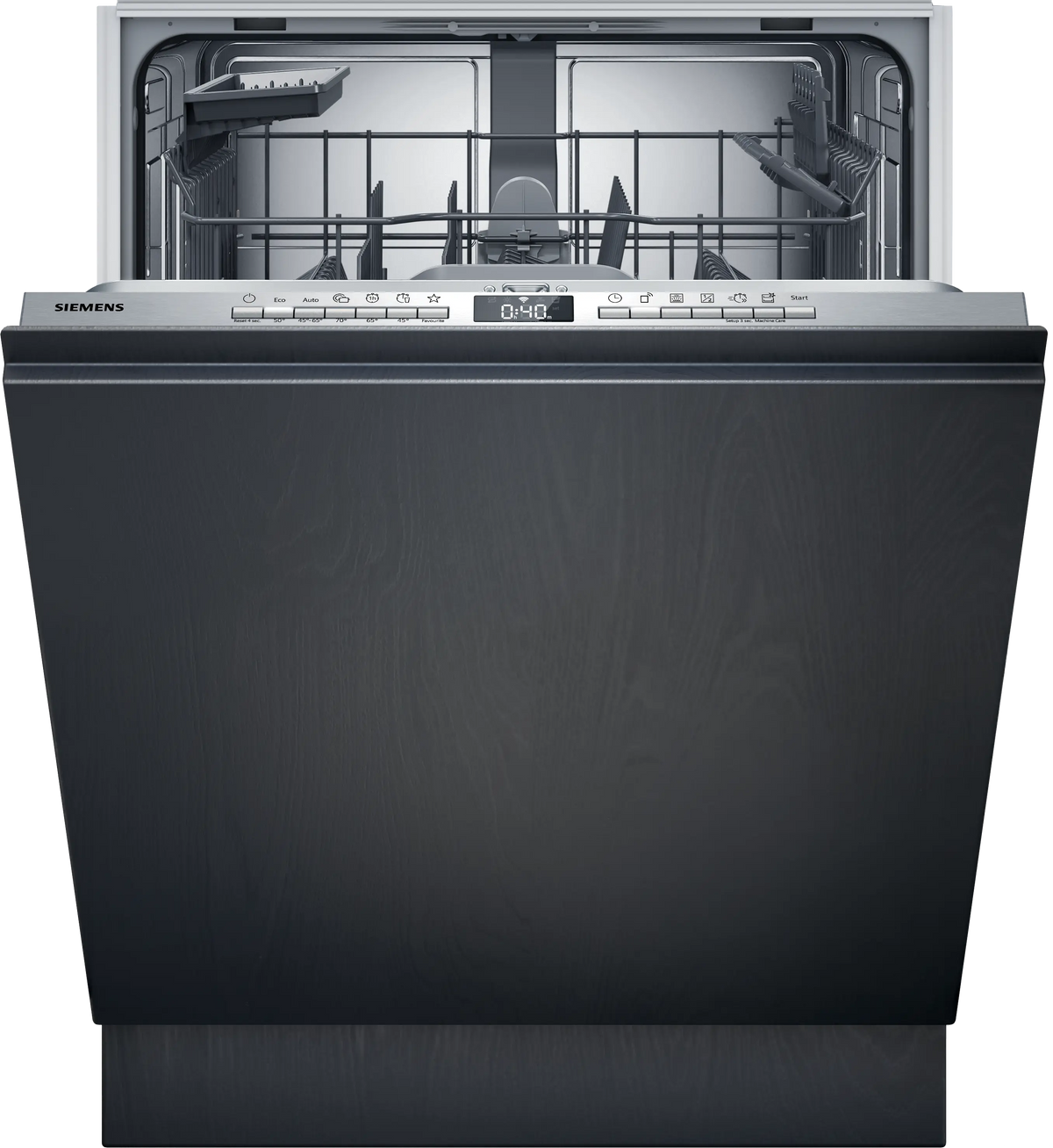 Siemens SN63EX04TE iQ300 Geschirrspüler – vollintegriert, 60 cm – Geschirrspüler mit beispielhafter Möbelfront