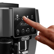 De’Longhi Magnifica Start Milk ECAM223.61.GB Kaffeevollautomat – Grau-Schwarz – Bedienfeld zur Getränkeauswahl