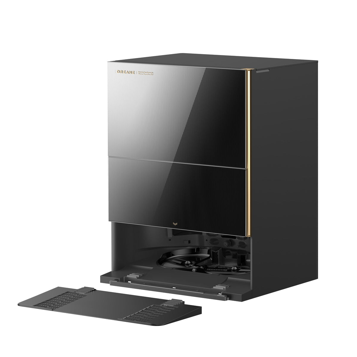 Dreame X60 Pro Ultra Complete Saug- und Wischroboter – Schwarz – Basisstation mit Reinigungsschale