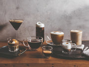 Kaffeevarianten als Serviervorschlag für die Ninja ES655EU