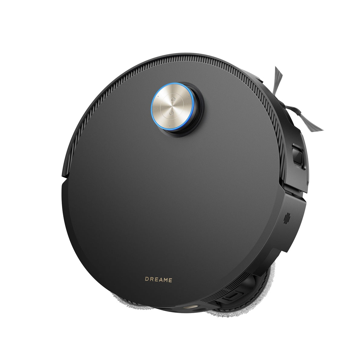 Dreame X60 Pro Ultra Complete Saug- und Wischroboter – Schwarz – Ansicht des Roboters von schräg oben