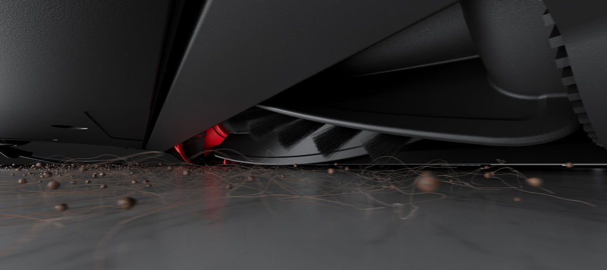Roborock Saros 10R bei der Bodenreinigung