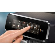 Philips Series 3300 EP3347/90 LatteGo Kaffeevollautomat – Schwarz-Chrom – Touchdisplay zur Getränkeauswahl