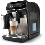Philips Series 3300 EP3347/90 LatteGo Kaffeevollautomat – Schwarz-Chrom – Kaffeevollautomat in Schwarz-Chrom mit LatteGo